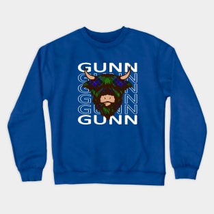 Clan Gunn - Hairy Coo Crewneck Sweatshirt